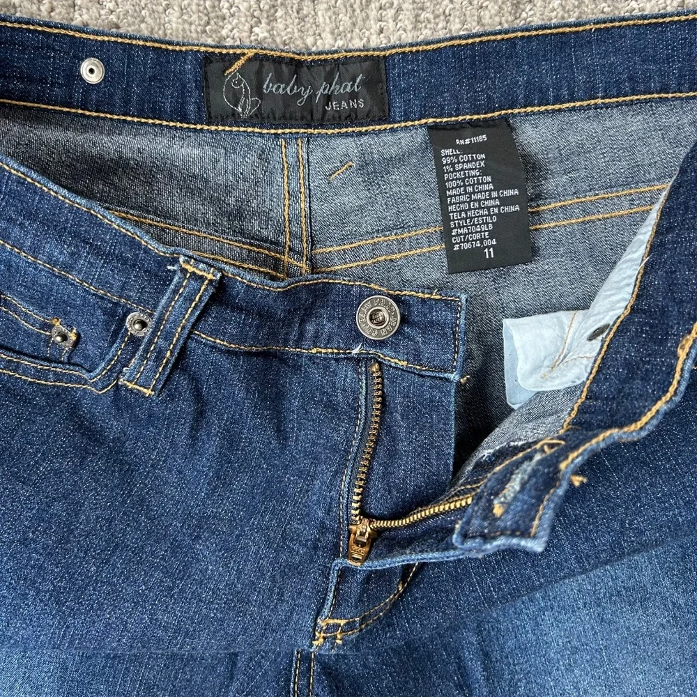 Authentic Y2K Baby Phat Flare Jeans – Size 11 – Icon - Picture 5 of 5